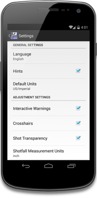 Android Settings Screen Android Settings Screen